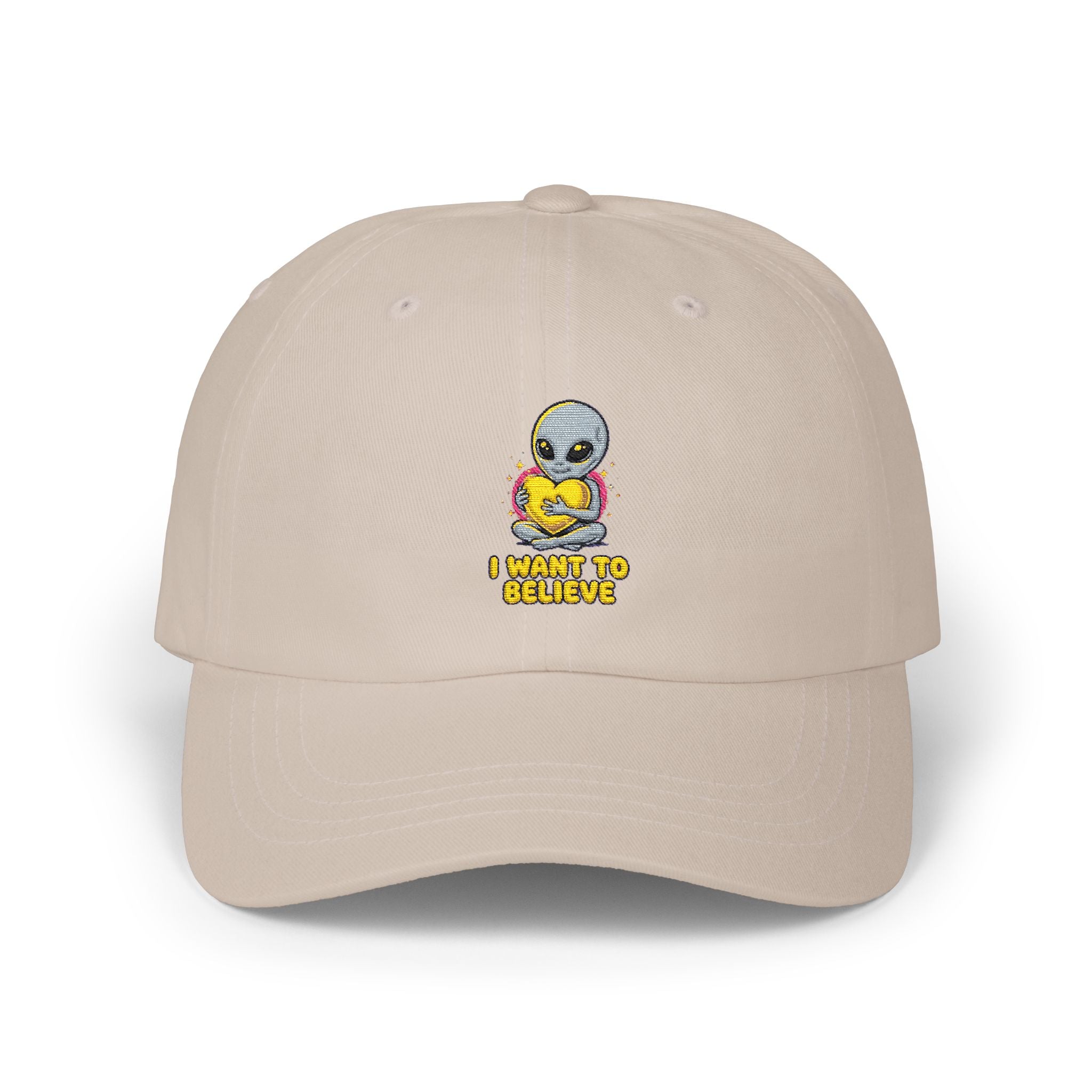 I Want To Believe — Classic Dad Cap (Embroidered)