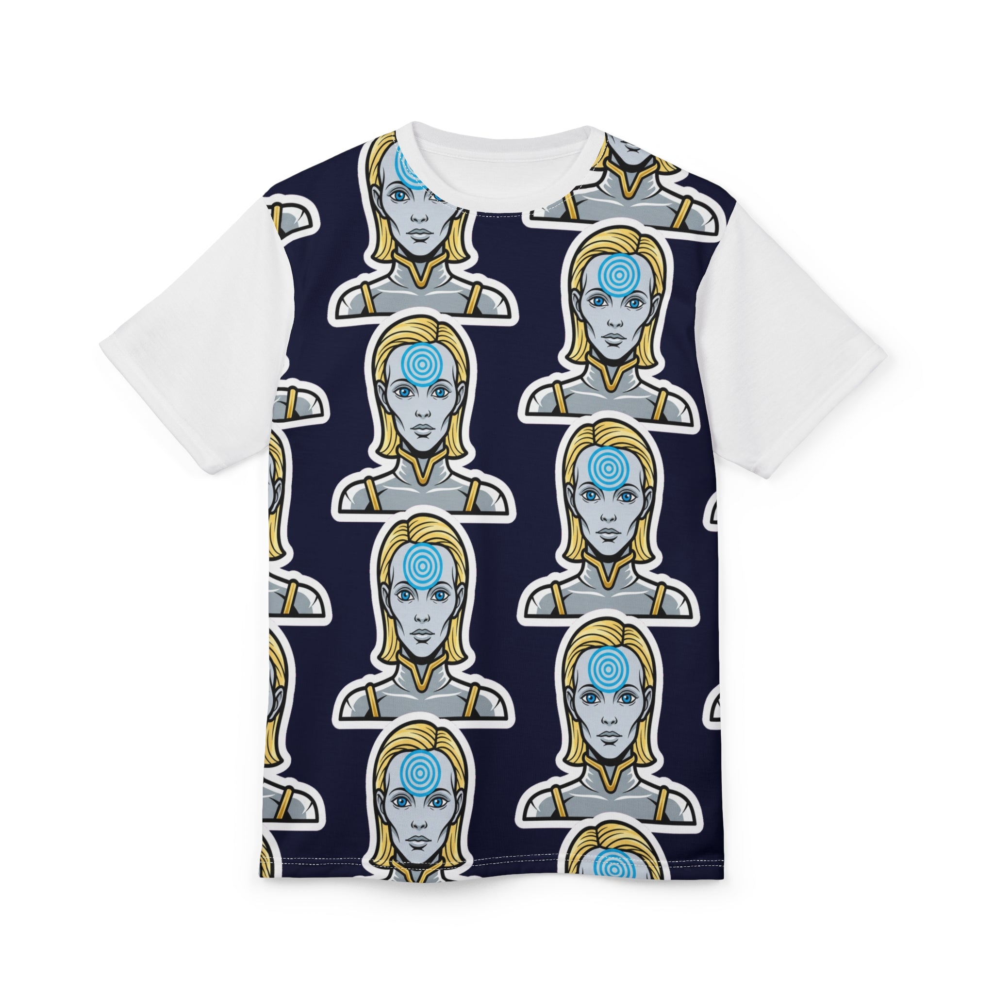 Telepathic Contact — All-Over Print Tee