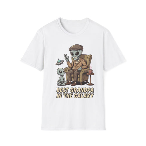 Best Grandpa In The Galaxy tee front