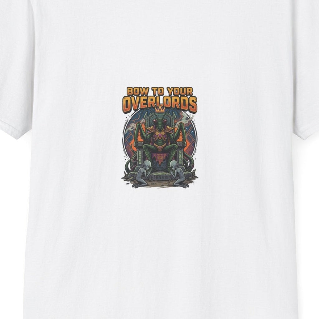 Bow To Your Overlords design close-up