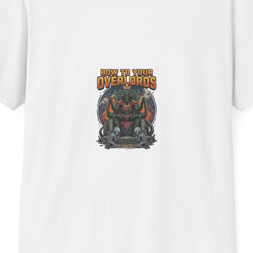 Bow To Your Overlords design close-up
