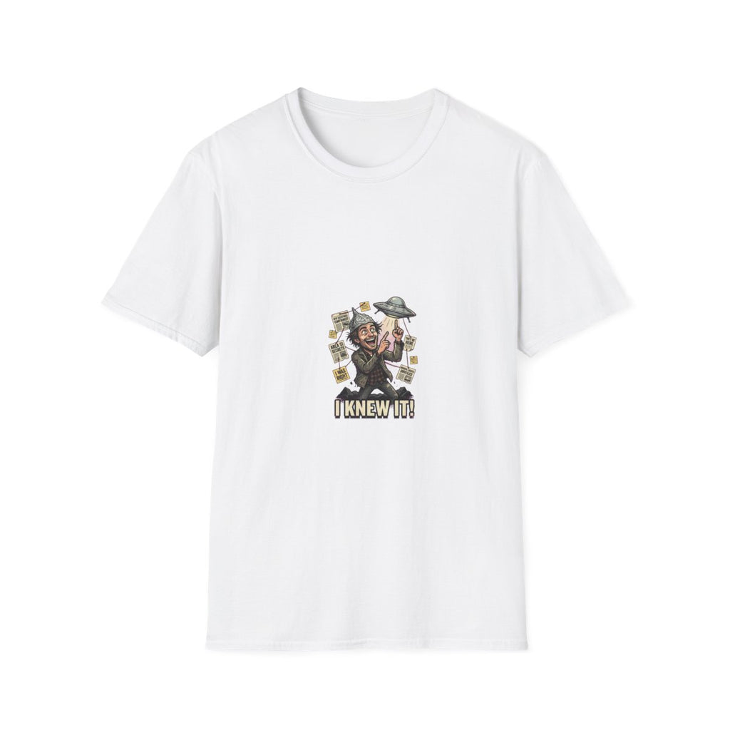 I Knew It tee front