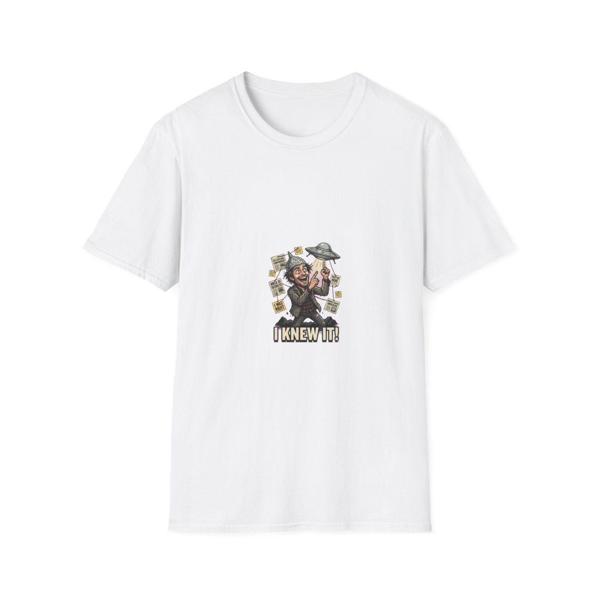 I Knew It tee front