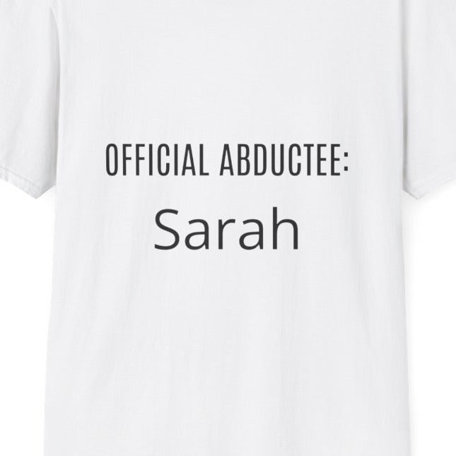 Official Abductee design closeup