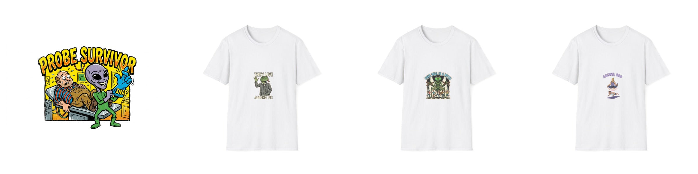 The 4 Races Pack - 4 tees