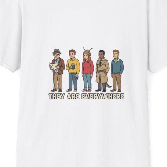 They Are Everywhere design closeup