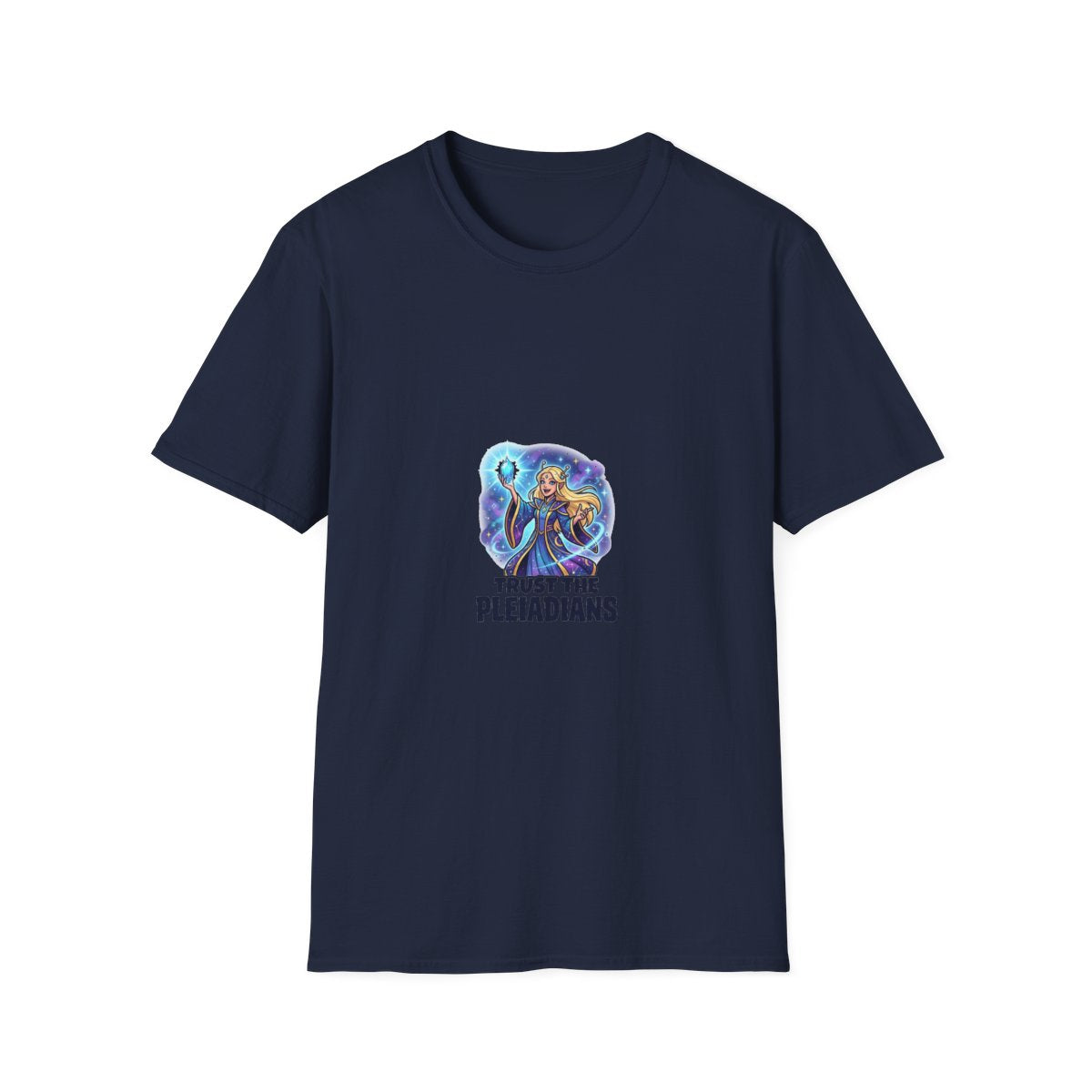 Trust The Pleiadians Tee - Navy