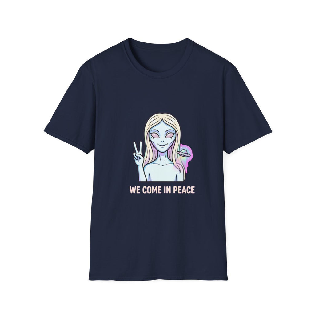 We Come In Peace — Nordic Alien Tee