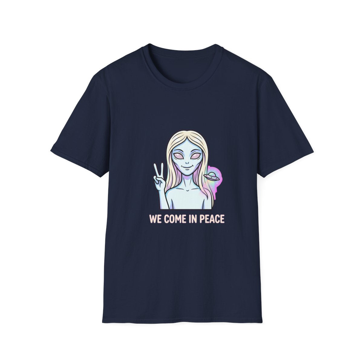 We Come In Peace — Nordic Alien Tee