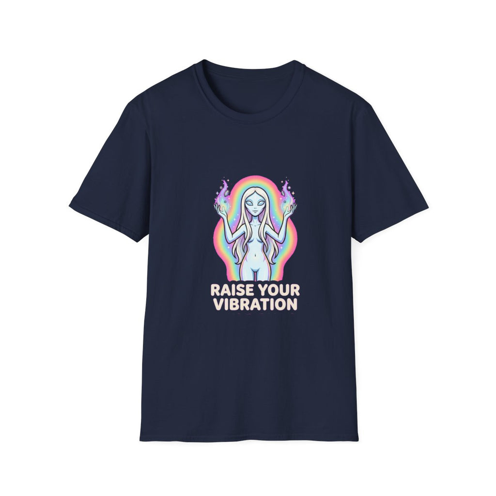 Raise Your Vibration — Nordic Alien Tee