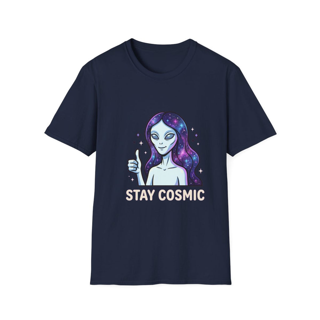Stay Cosmic — Nordic Alien Tee