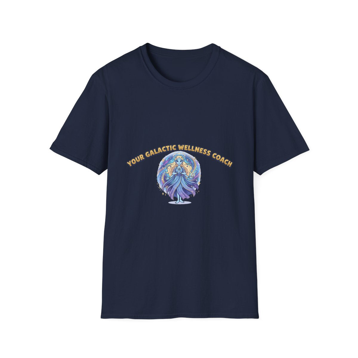 Your Galactic Wellness Coach Tee - Navy